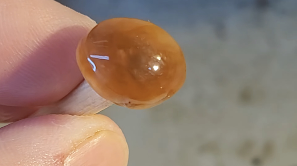 仕上がったカーネリアン