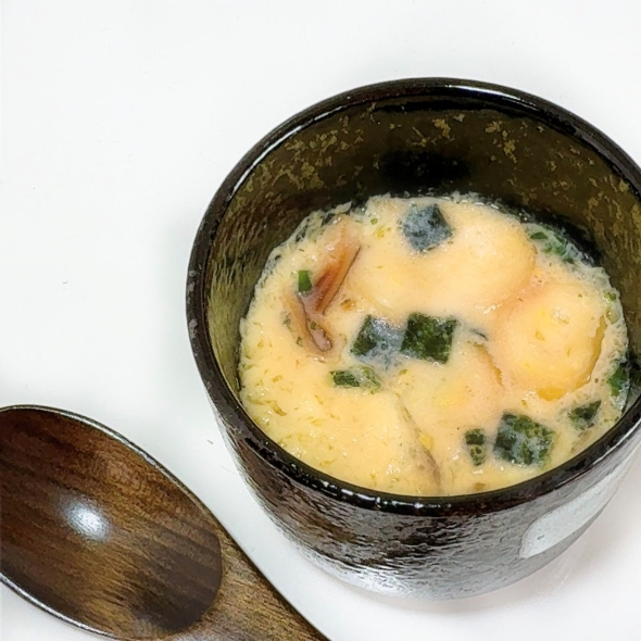 レンチンだけで茶碗蒸し