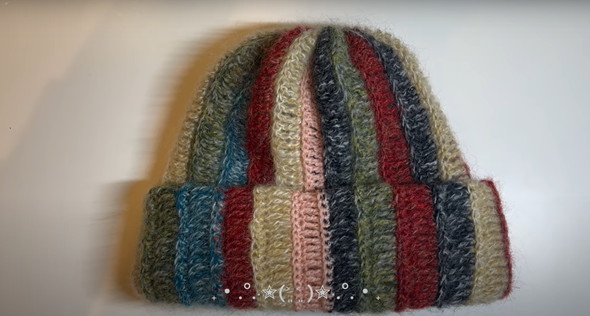 ニット帽の編み方