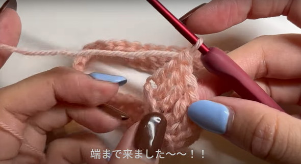 ニット帽の編み方