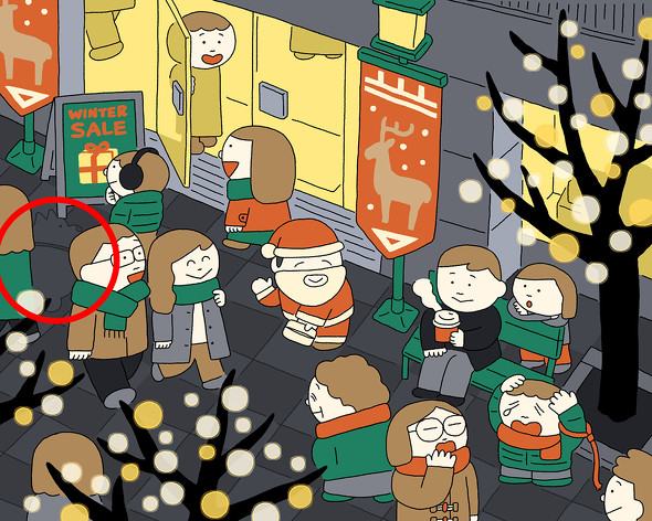 ねとらぼ　隠し絵　イラカアヅコ