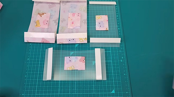 ポケットにカードポケットを付けた