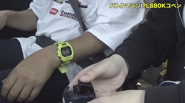 パワーウィンドーのスイッチ