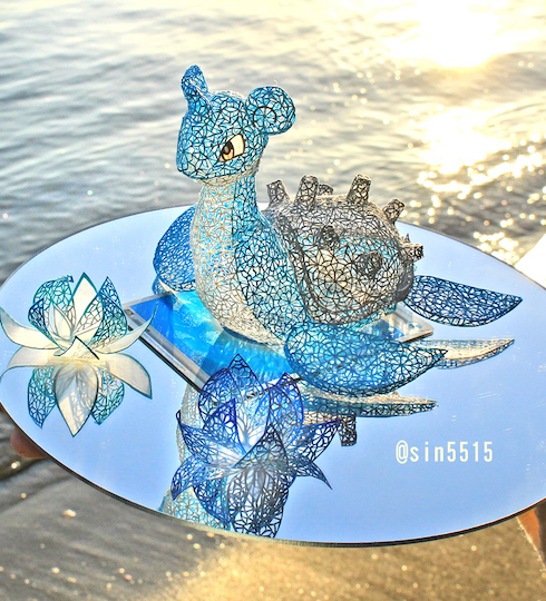 ラプラスのペーパークラフト