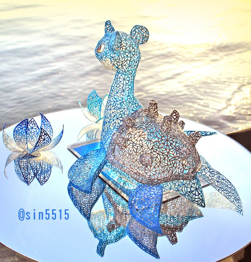 ラプラスのペーパークラフト