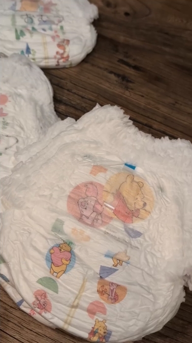 紙おむつに名前