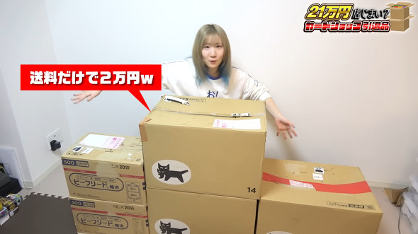 送料は2万円超え