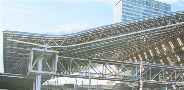 大阪駅の絵がリアルですごい