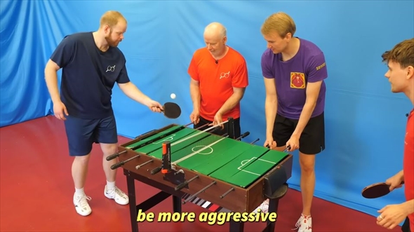 こんな卓球台は嫌だ　クレイジーな卓球台を作ってみた