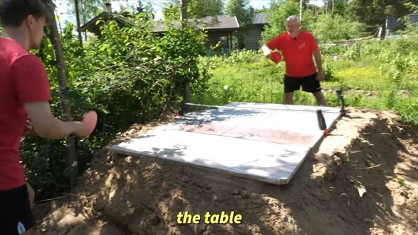 こんな卓球台は嫌だ　クレイジーな卓球台を作ってみた