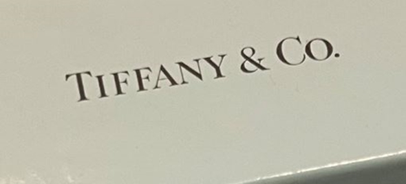 大掃除で数十年ぶりに発掘したティファニーの箸