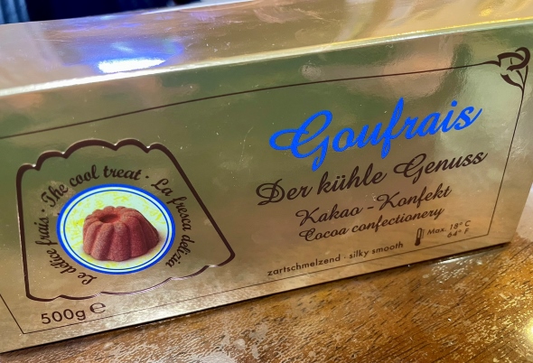 ドイツのお土産チョコ