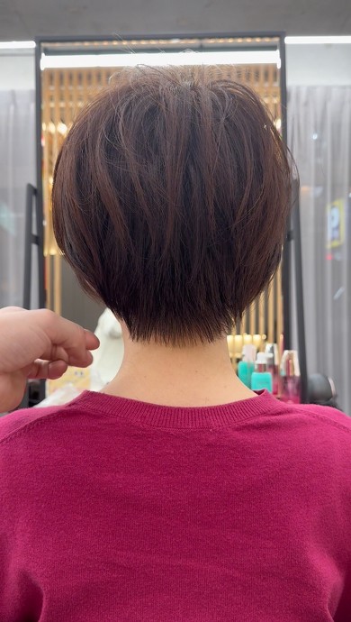 ヘアカット後