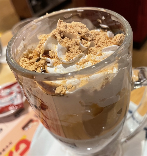 コメダの飲む桔梗信玄餅がすごかった