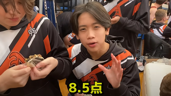 おにぎらずを食べたアメリカ男子の反応