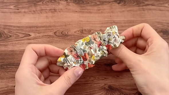 アームバンドが完成したところ