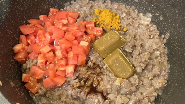 プロレベルのキーマカレー