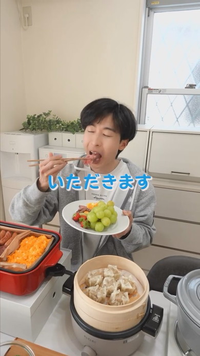 朝食ビュッフェドッキリ