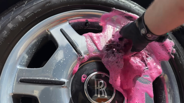 洗車 クルマ ロールス・ロイス