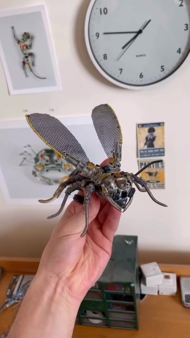 落ちてるごみで作品制作