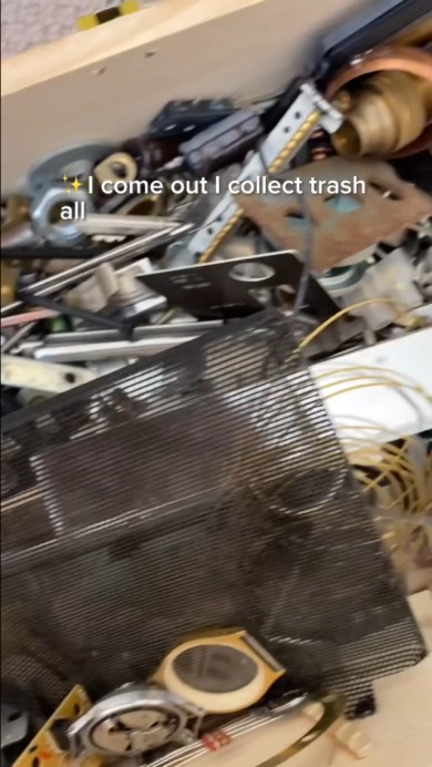 落ちてるごみで作品制作