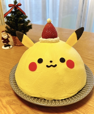 ピカチュウのクリスマスケーキがかわいすぎる