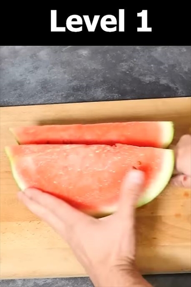 スイカの切り方レベル1からレベル100