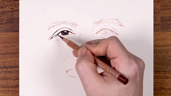 色鉛筆で描くリアすぎるブルーノ・マーズ