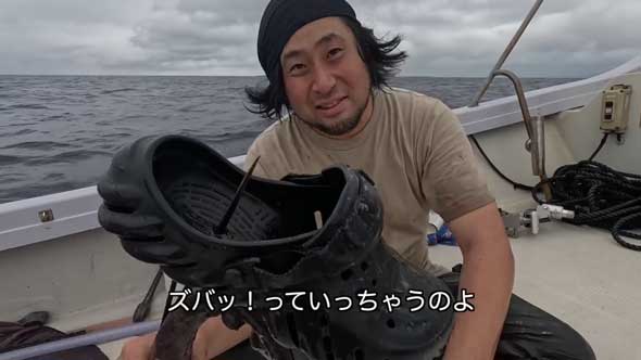 想像以上に簡単に刺すことができています