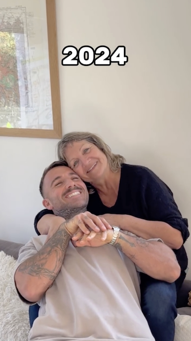 37年前の写真を再現