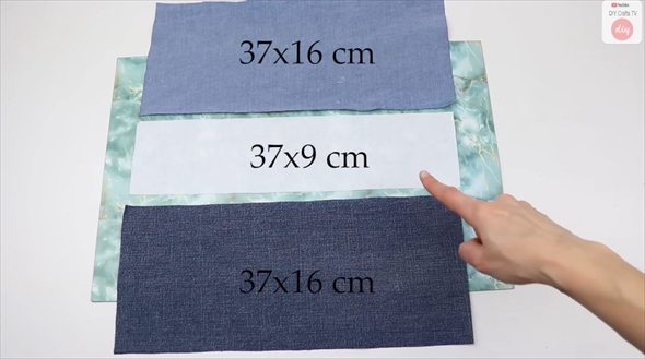 古着デニムで作る爽やかなチェーンバッグ