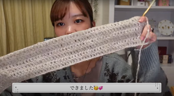 シュシュの編み方