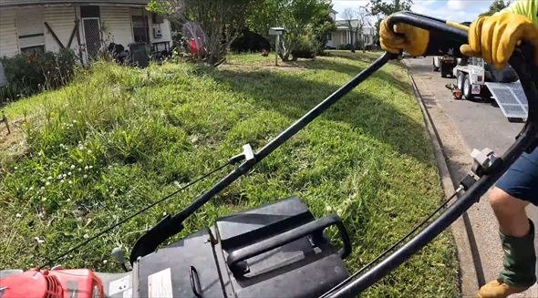 庭　清掃　ビフォーアフター