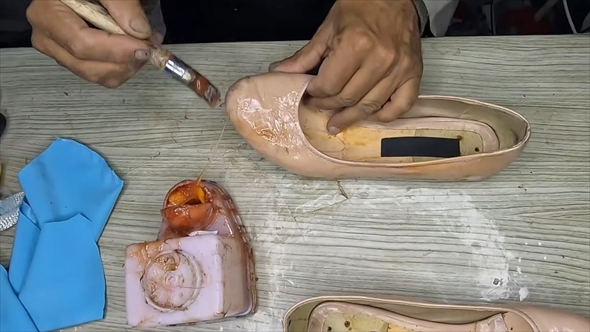 古いヒールをリメイクしてステキに