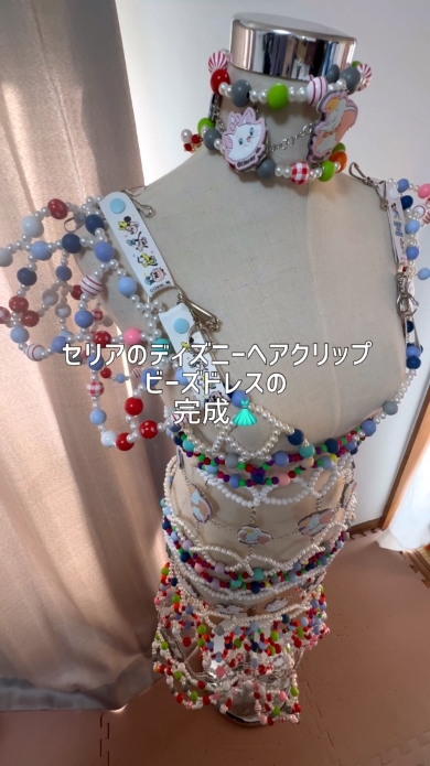 ディズニーヘアクリップドレス