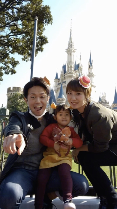 娘連れディズニーランド