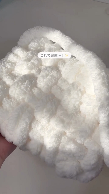 手編み ハンドメイド ミニバッグ