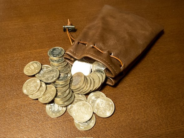 財布 コミケ 革袋