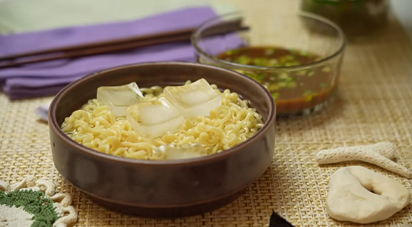 アメリカのアレンジ麺