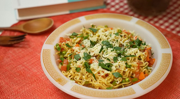 インドのアレンジ麺