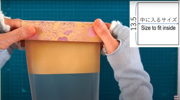 ミニ蛇腹ファイルを作る