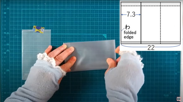 ミニ蛇腹ファイルを作る