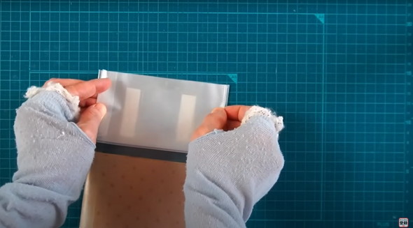 ミニ蛇腹ファイルを作る