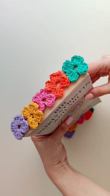 手編み しおり ハンドメイド