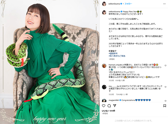 新妻聖子