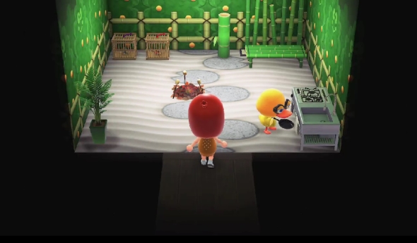 ザコシのようなあつ森のリチャード