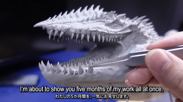 クリーチャー感が出てくるクジラ