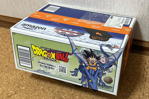 Amazonから“まさかの箱”で荷物が到着 珍しすぎる光景に