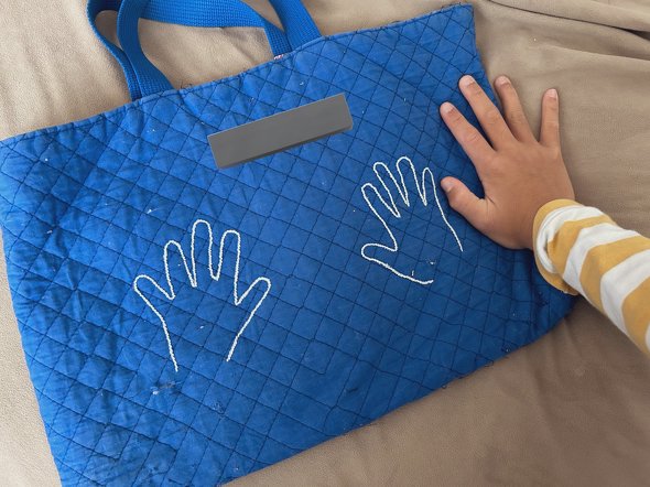 幼稚園時代の手提げバッグ