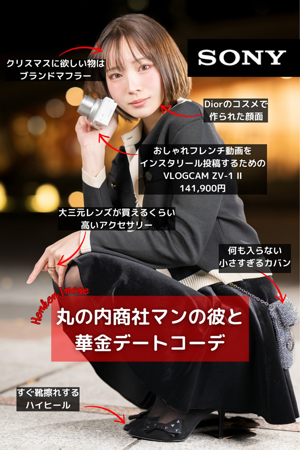 カメラ女子 休日コーデ ソニー キヤノン ニコン 比較 デート 全てを捨てた